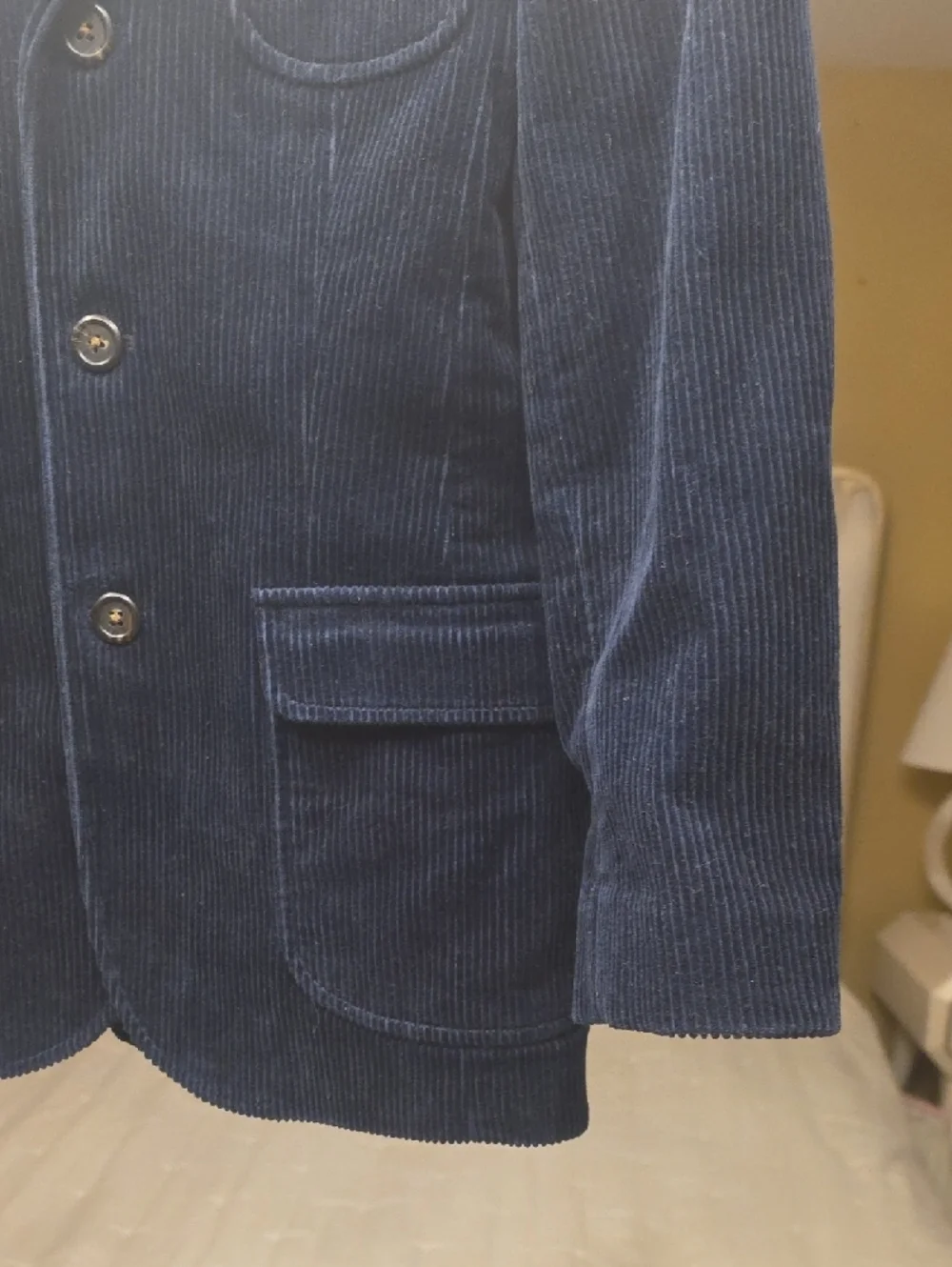 Polo by Ralph Lauren Dark Navy Corduroy Blazer Size M (12-14) Boys